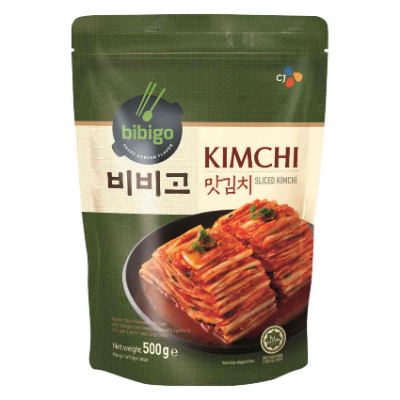 Cj Bibigo Kimchi Sliced, 500 Gm