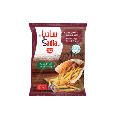 Sadia frozen extra crispy french fries, 1kg