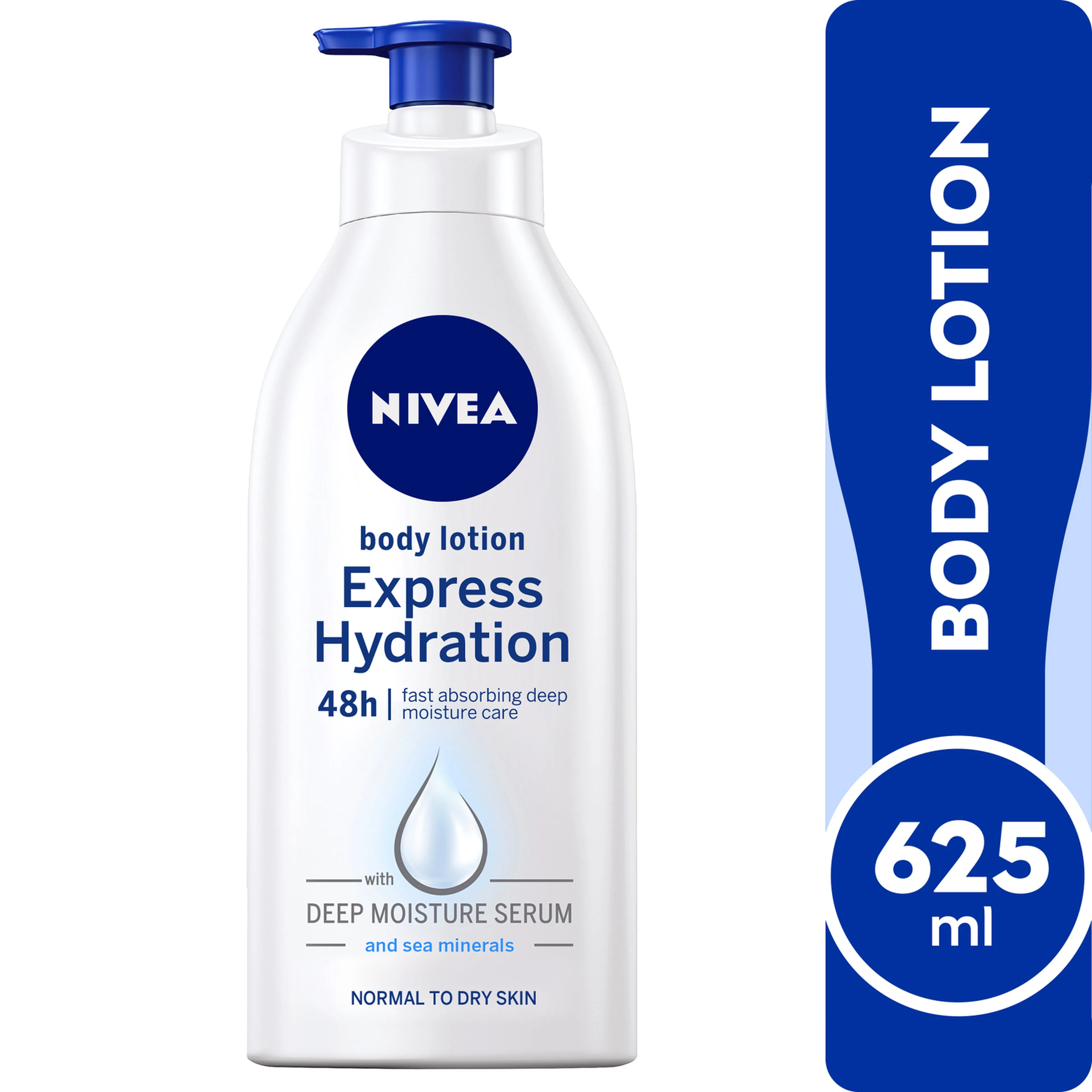 Nivea Express Moisturiser Lotion Normal 625 ML