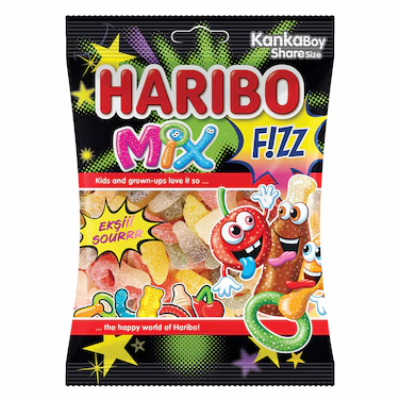 Haribo Starmix Jelly Candy, Mix of Fruity Flavours No Artificial Colors, 160gm