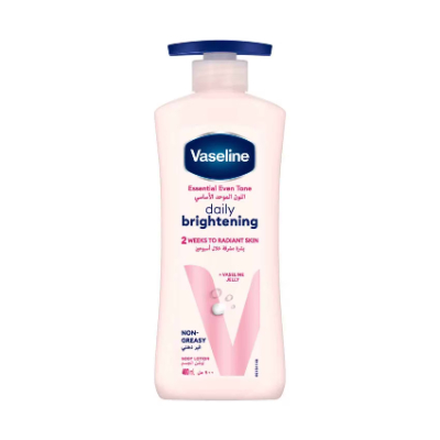 Vaseline Essential Even Tone Daily Brightening Body Lotion, 400ML