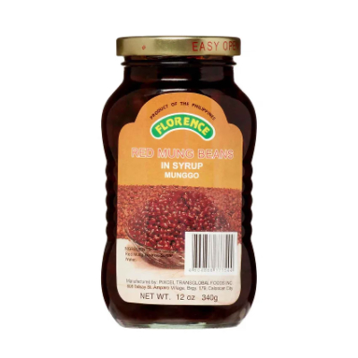 Florence Red Mung Beans in Syrup 340gm