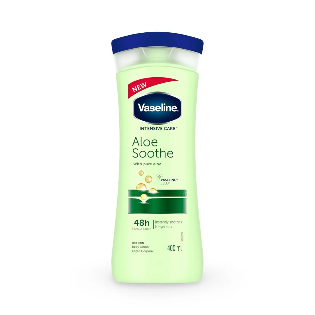 Vaseline Intensive Care Aloe Soothe Body Lotion, 400ML