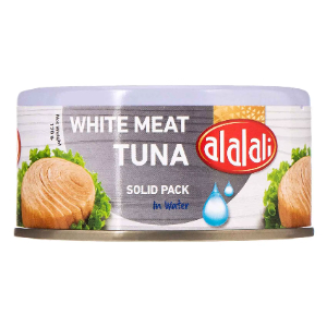al alali white meat tuna in water, 170gm