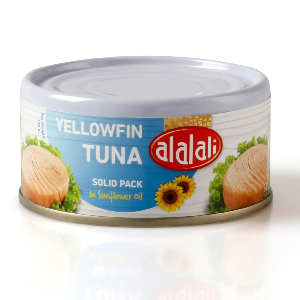alalali tuna yellowfin in sunflower oil, 170gm