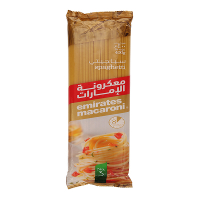 Emirates macaroni spaghetti pasta 400 gm