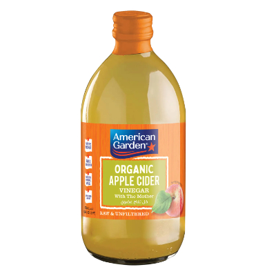 american garden cider vinegar, 500ml