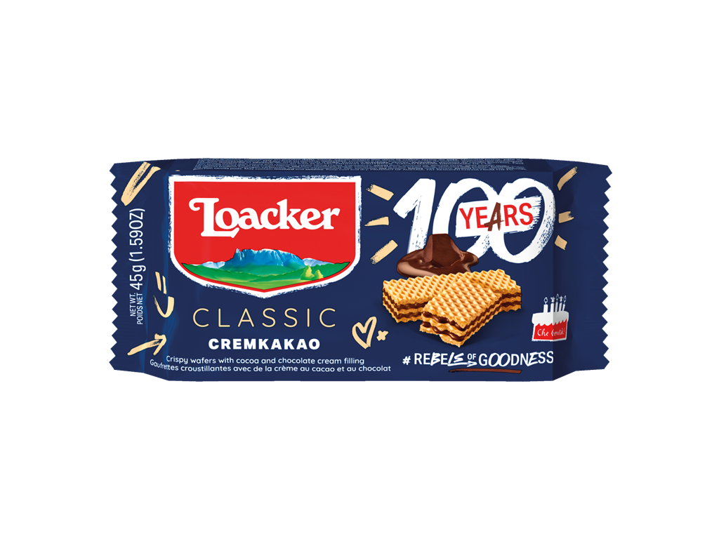 Loacker Cremkakao Chocolate Wafer, 45g