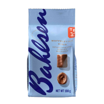 BAHLSEN CHOCO FRIENDS WAFFLE MINIS, 100G