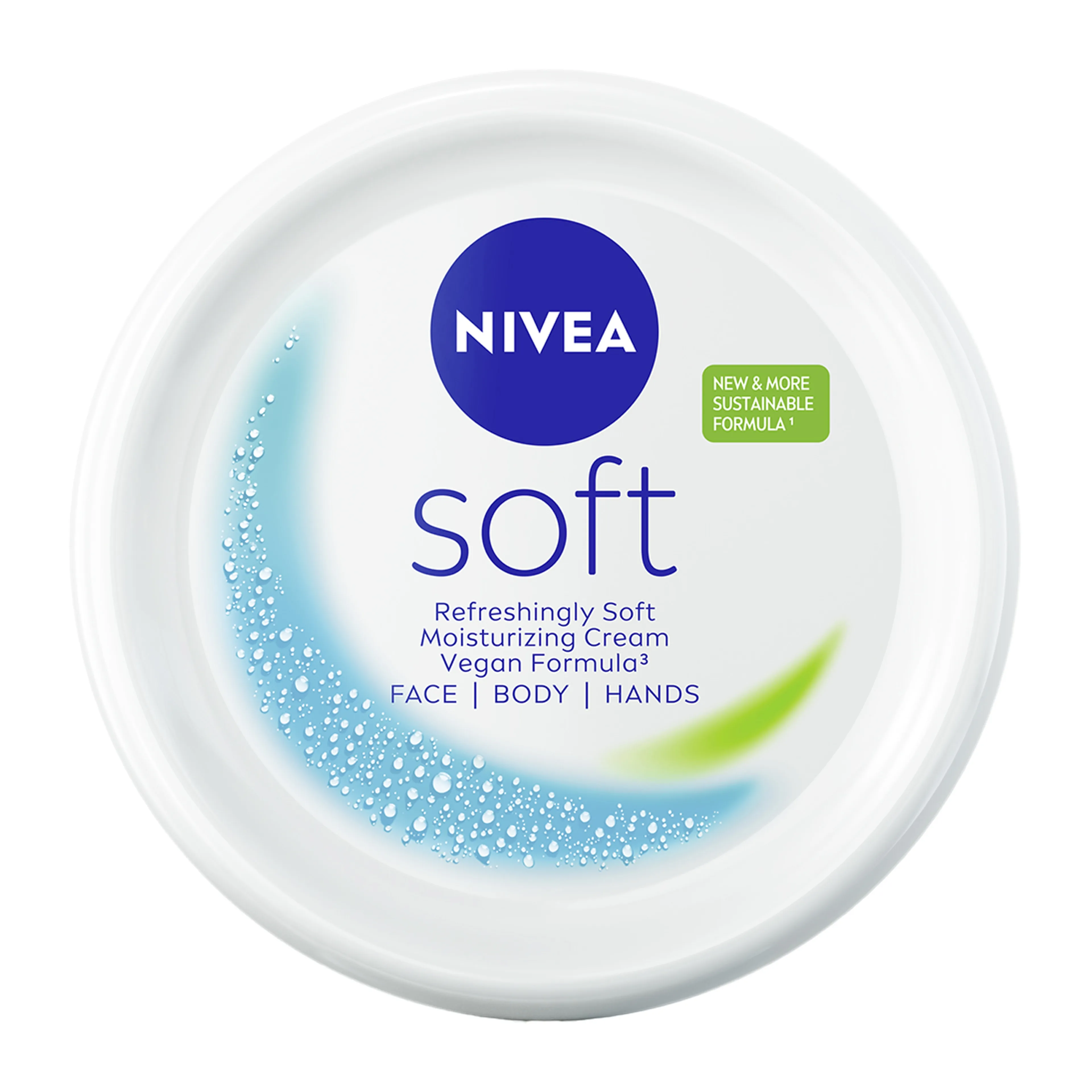 Nivea Soft Refreshing & Moisturizing Cream, JAR 200ML