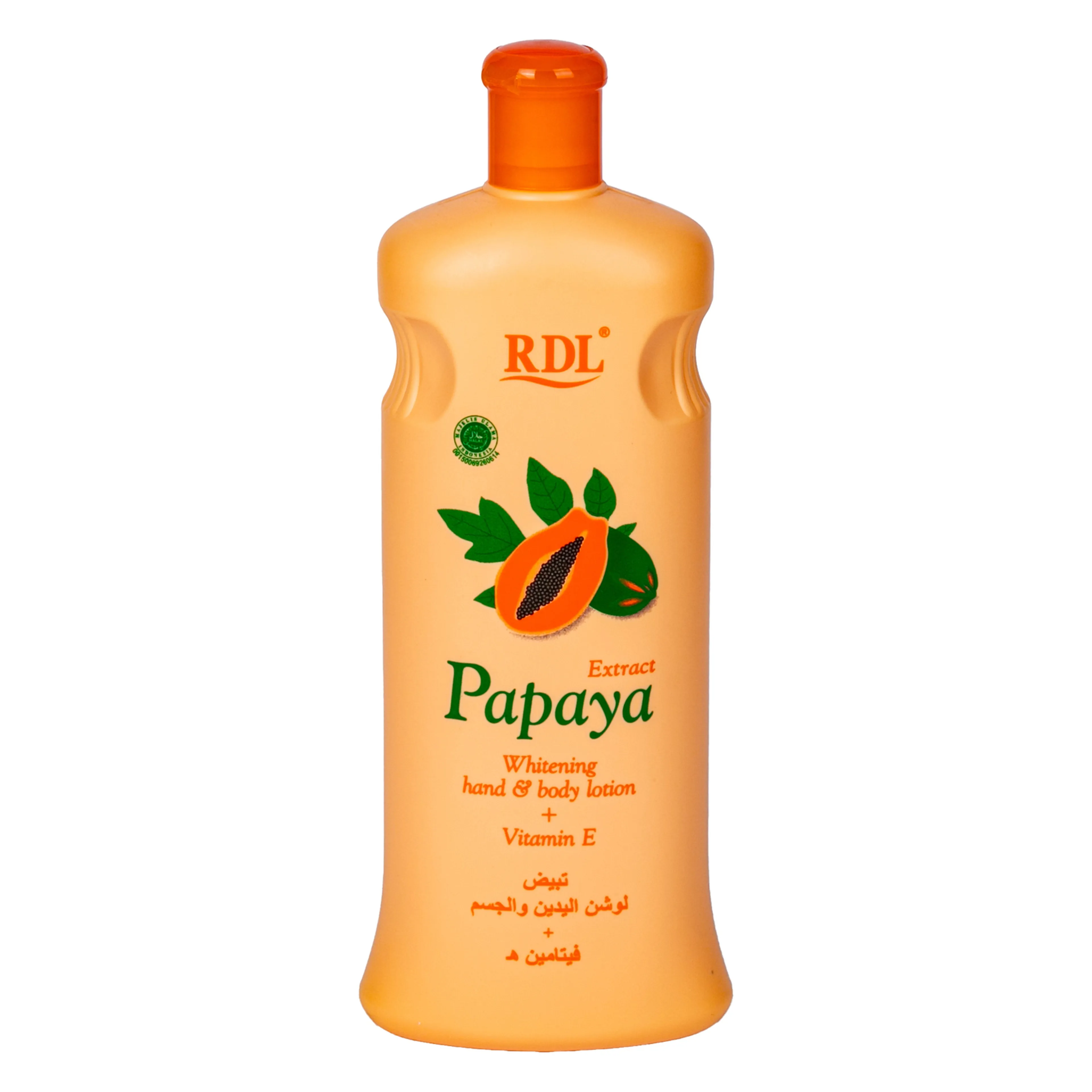 Rdl Papaya Extract Whitening Hand & Body Lotion + Vitamin E, 600ML