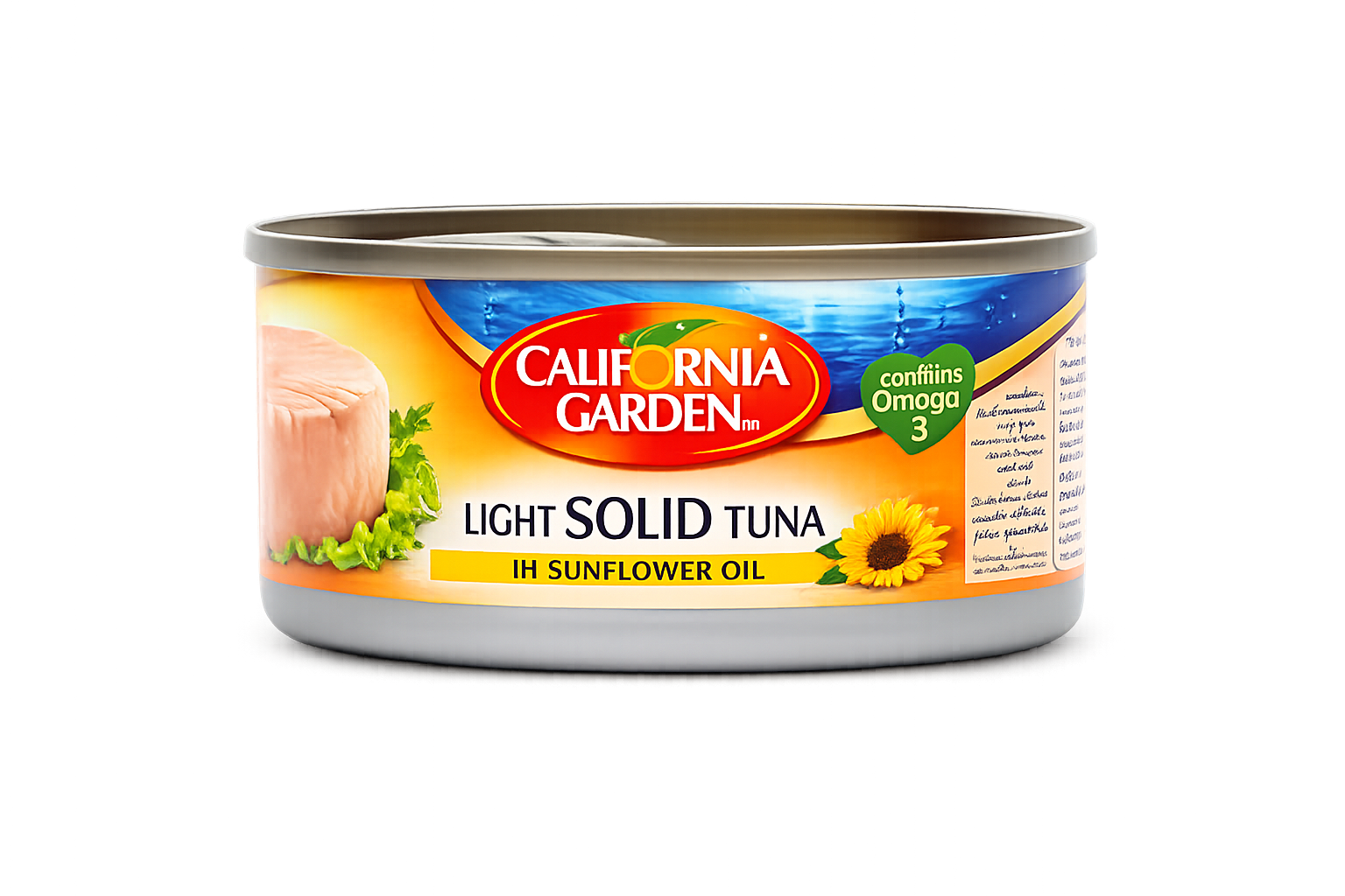 California Garden Light Tuna SOLID in Sunflower Oil 100GM