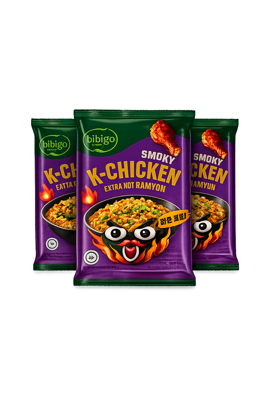 Korean Stir Fried Ramen Smokey K Chicken 122gm