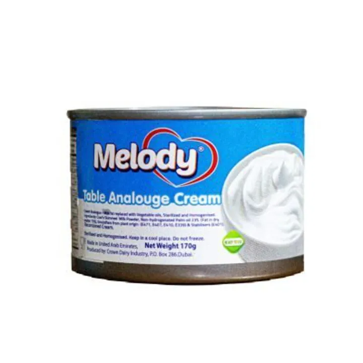 Melody Sterilized Cream Tin, 170g