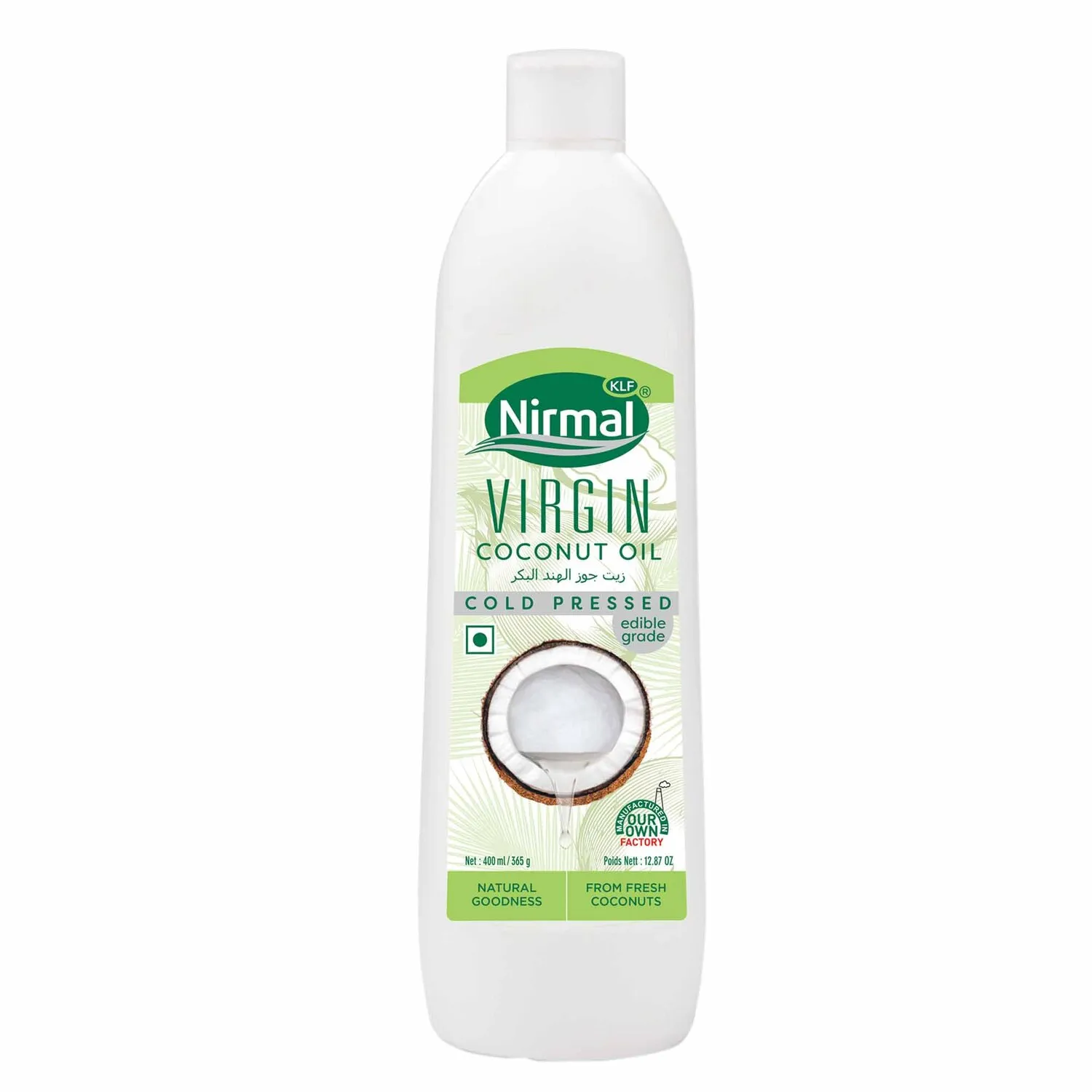 Klf Nirmal Virgin Coconut Oil 400 ML