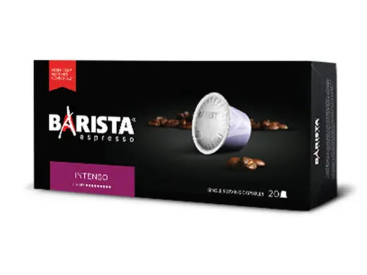 Barista Espresso Intenso Coffee Capsules, 120g, Pack of 20
