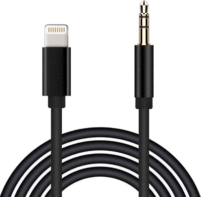 LIGHTENING TO 3.5 AUX AUDIO ADAPTER CABLE