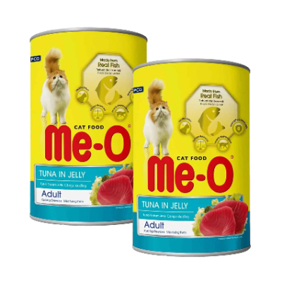 Me-o Tuna in Jelly Adult Canned Cat Food, 400g