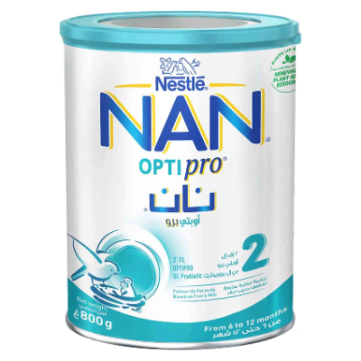 Nan 2 Optipro Baby Milk (6-12 Month), 800g