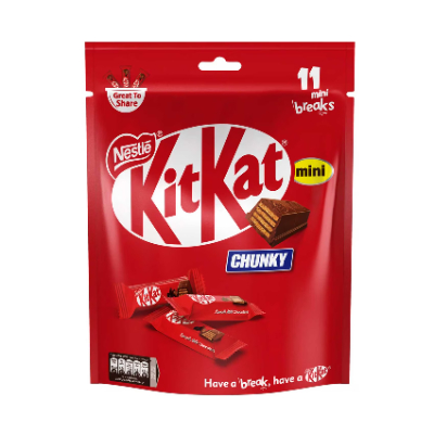 Kitkat Chunky Mini Chocolate Pouch, 176g