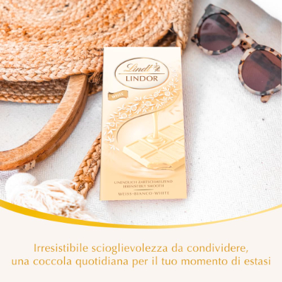 Lindt Irresistibly Smooth White Chocolate, 100g