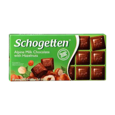 Schogetten Choco Alpine Milk Hazenut 100 G