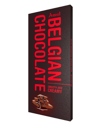Amul Belgian Chocolate, 125g