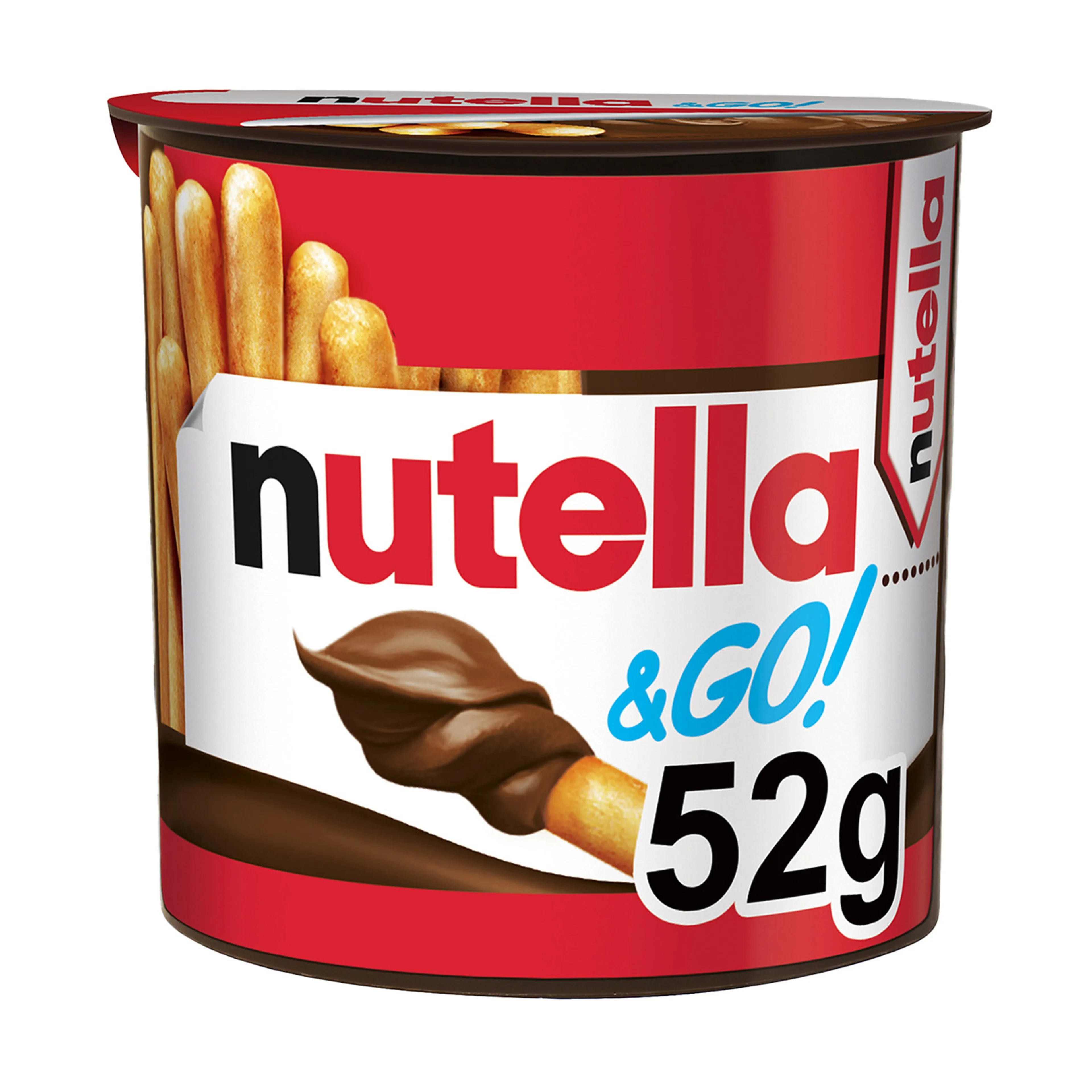 Nutella & Go Chocolate Hazelnut Spread With Breadsticks, 52g