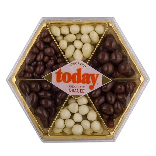 Today Chocolate Drajee 450 G No Added Sugar