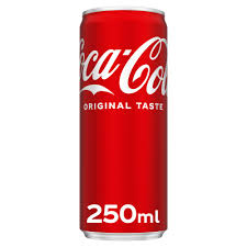 Coca Cola Soft Drink Can, 250ML
