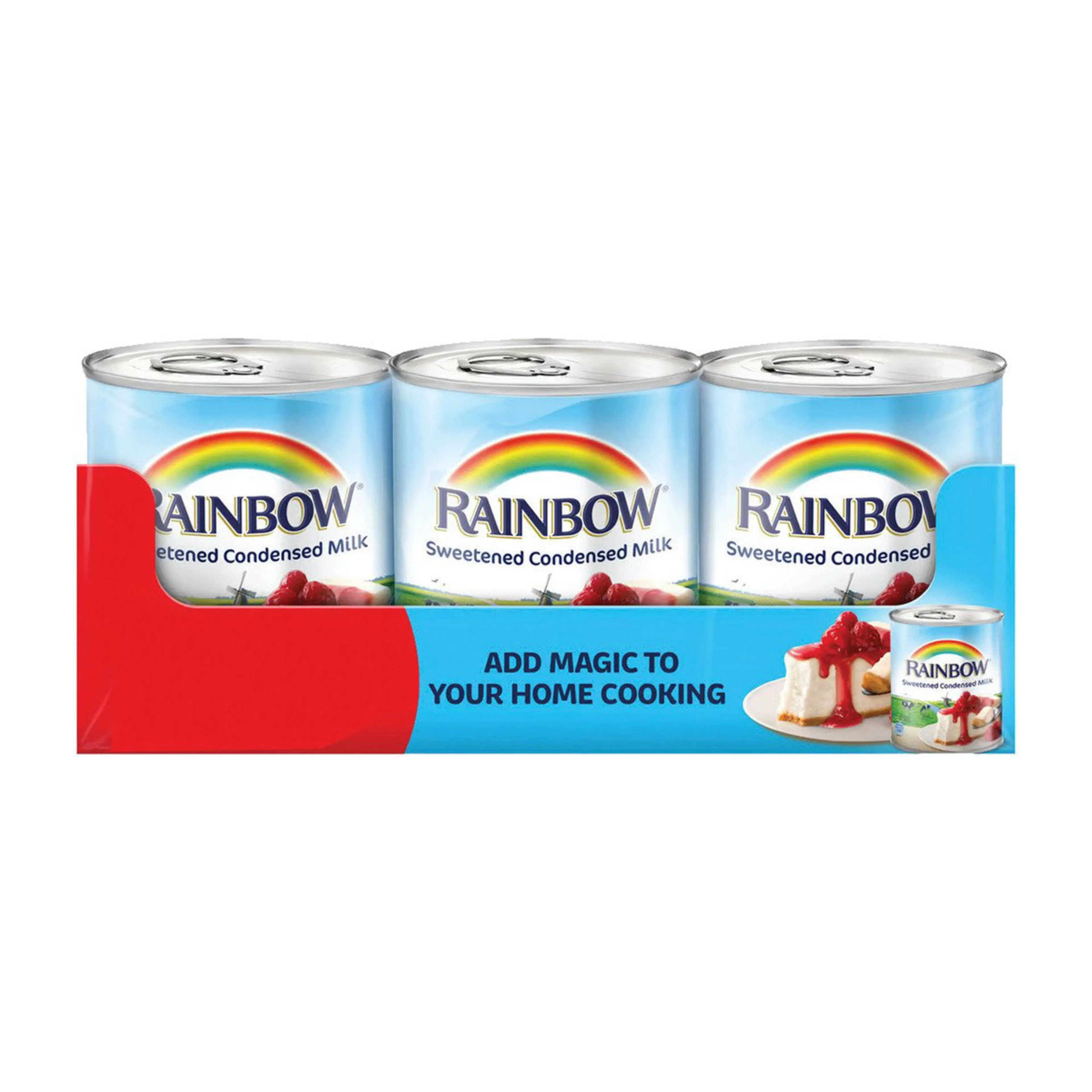 Rainbow Sweetened Condensed Milk, 3x397g
