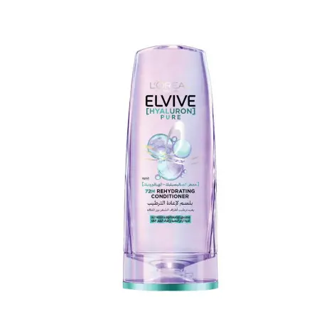 L'oreal Elvive Hyaluron Pure 72h Rehydrating Conditioner, 360ML