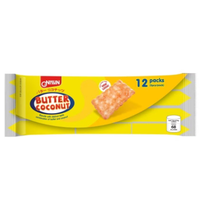 Monde Butter Coconut Biscuit 12 Pcs X 10 G