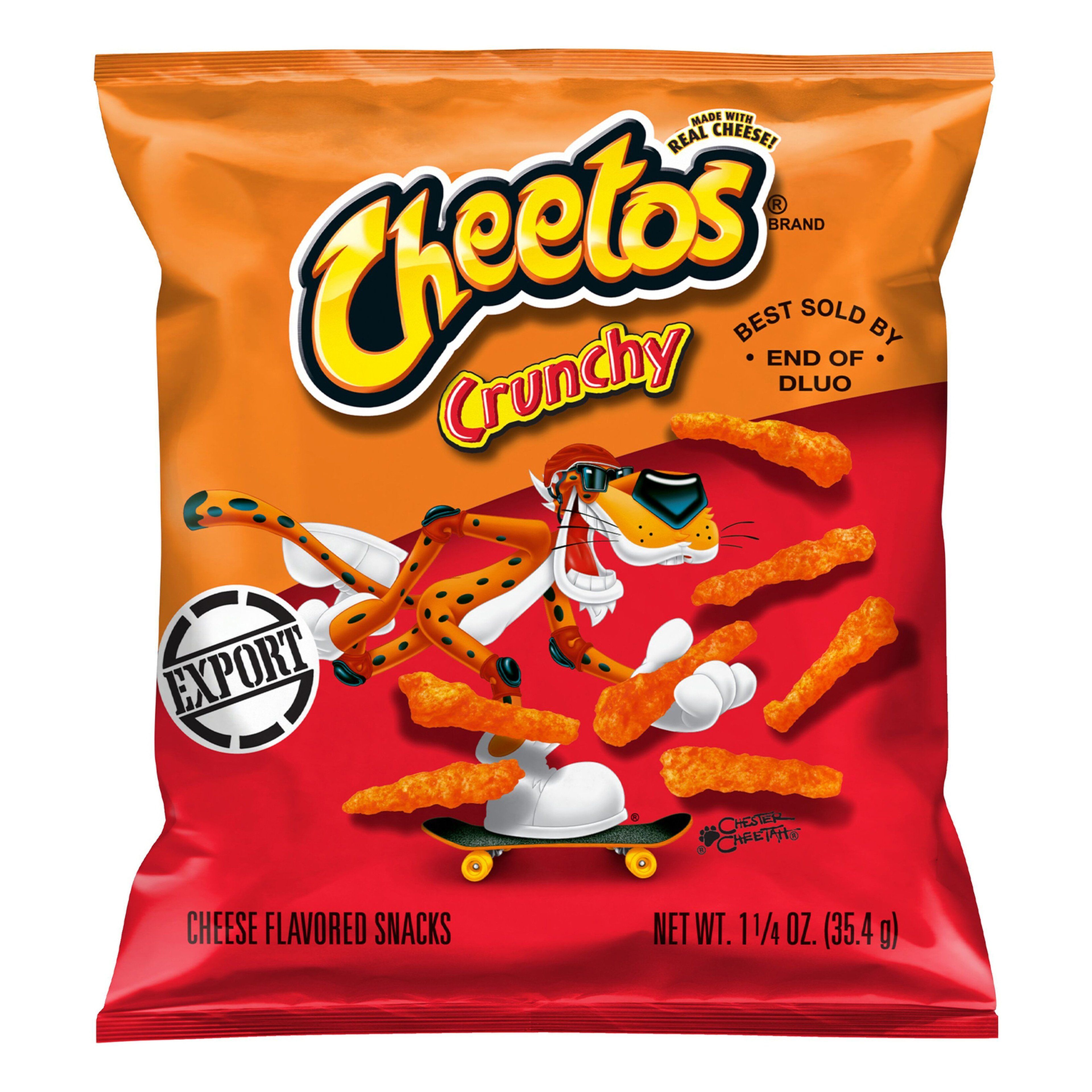 Cheetos Crunchy Cheese Chips, 34.5g