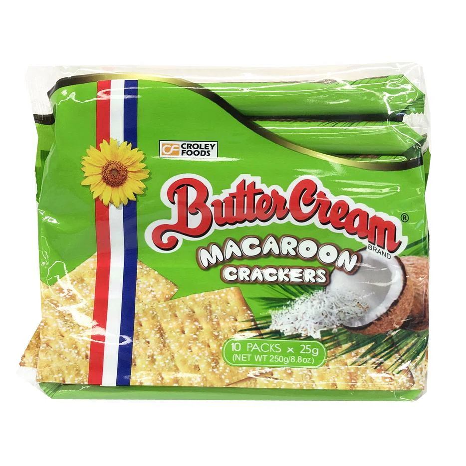 Croley Foods Butter Cream Cracker Macaroon Flavour 10 X 25 G
