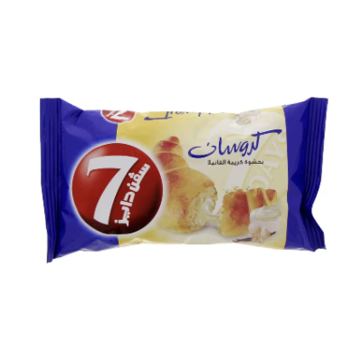 7days Croissant With Vanilla Cream Filling, 55g