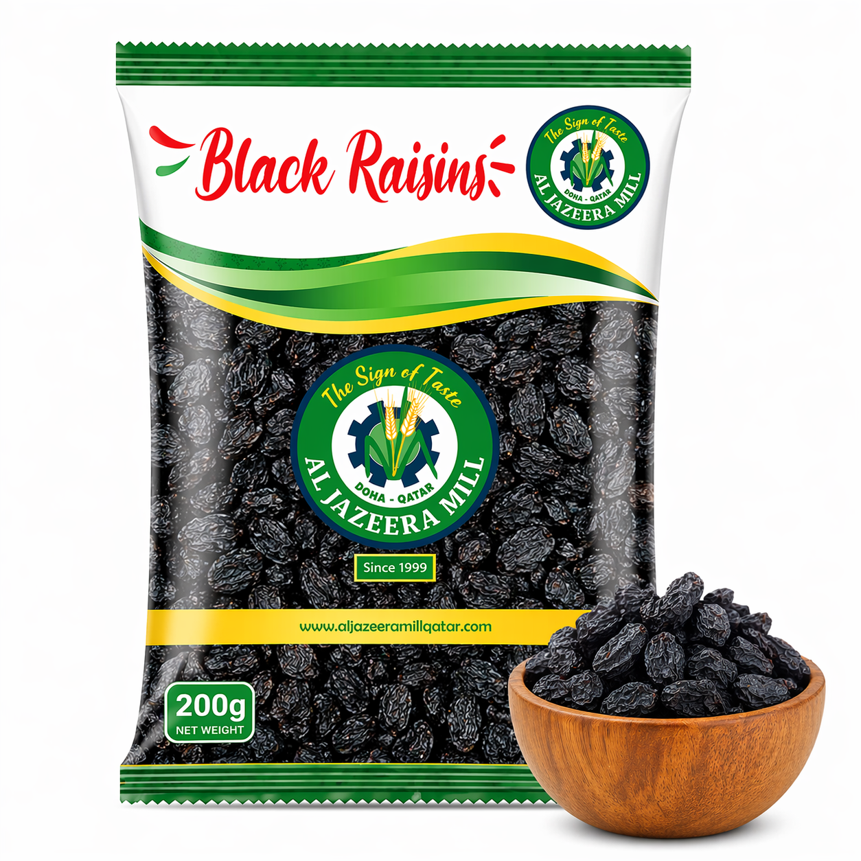 Al Jazeera Black Raisins 200g