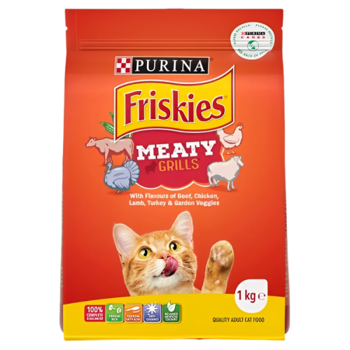 Friskies Adult Meaty Grill Bag, 1kg