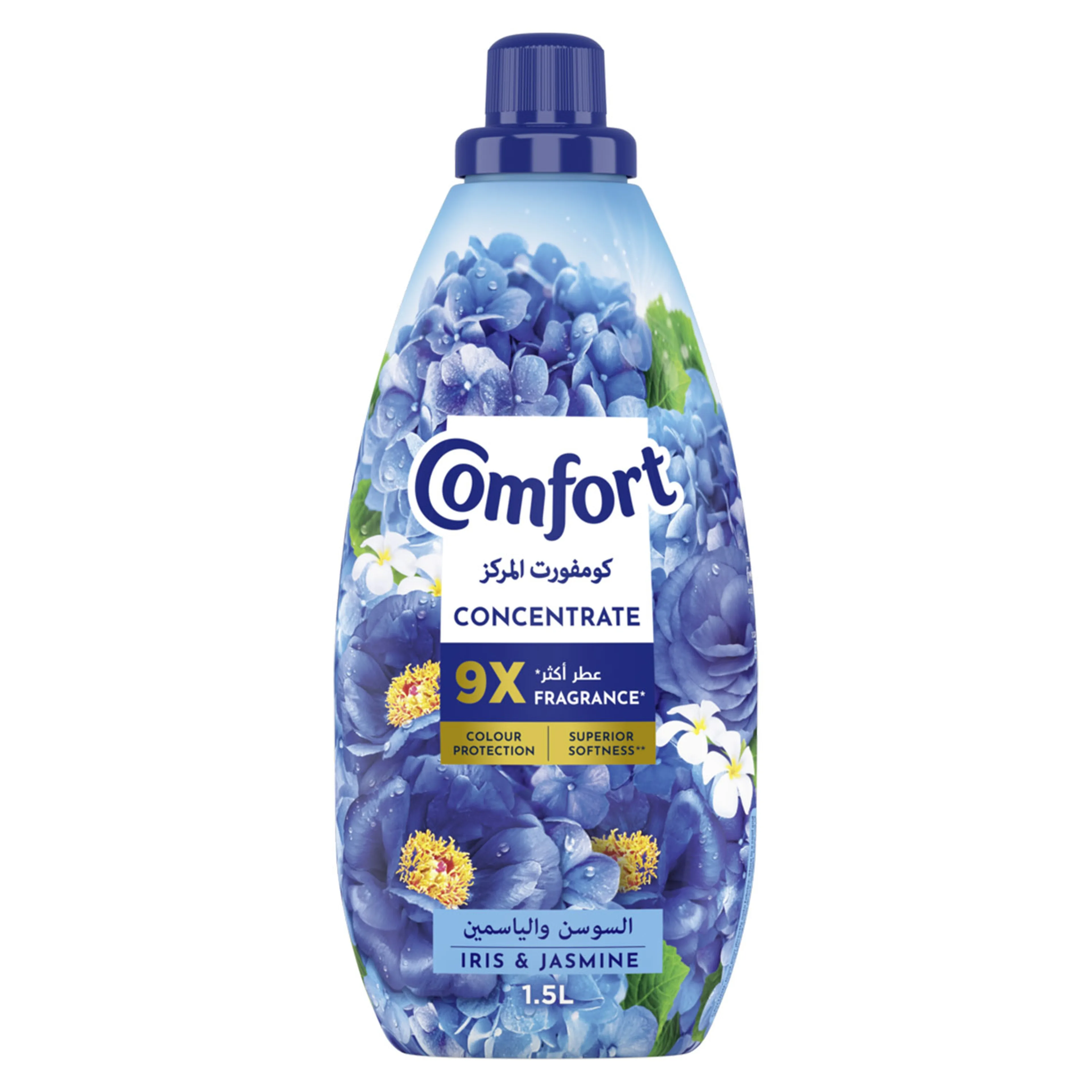 Comfort Concentrate Fabric Softene Iris & Jasmine, 1.5l