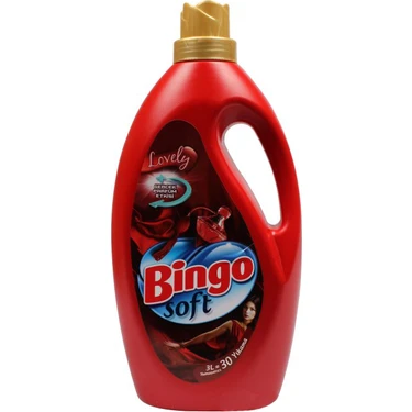 Bingo Soft Lovely Fabric Softener, 3l