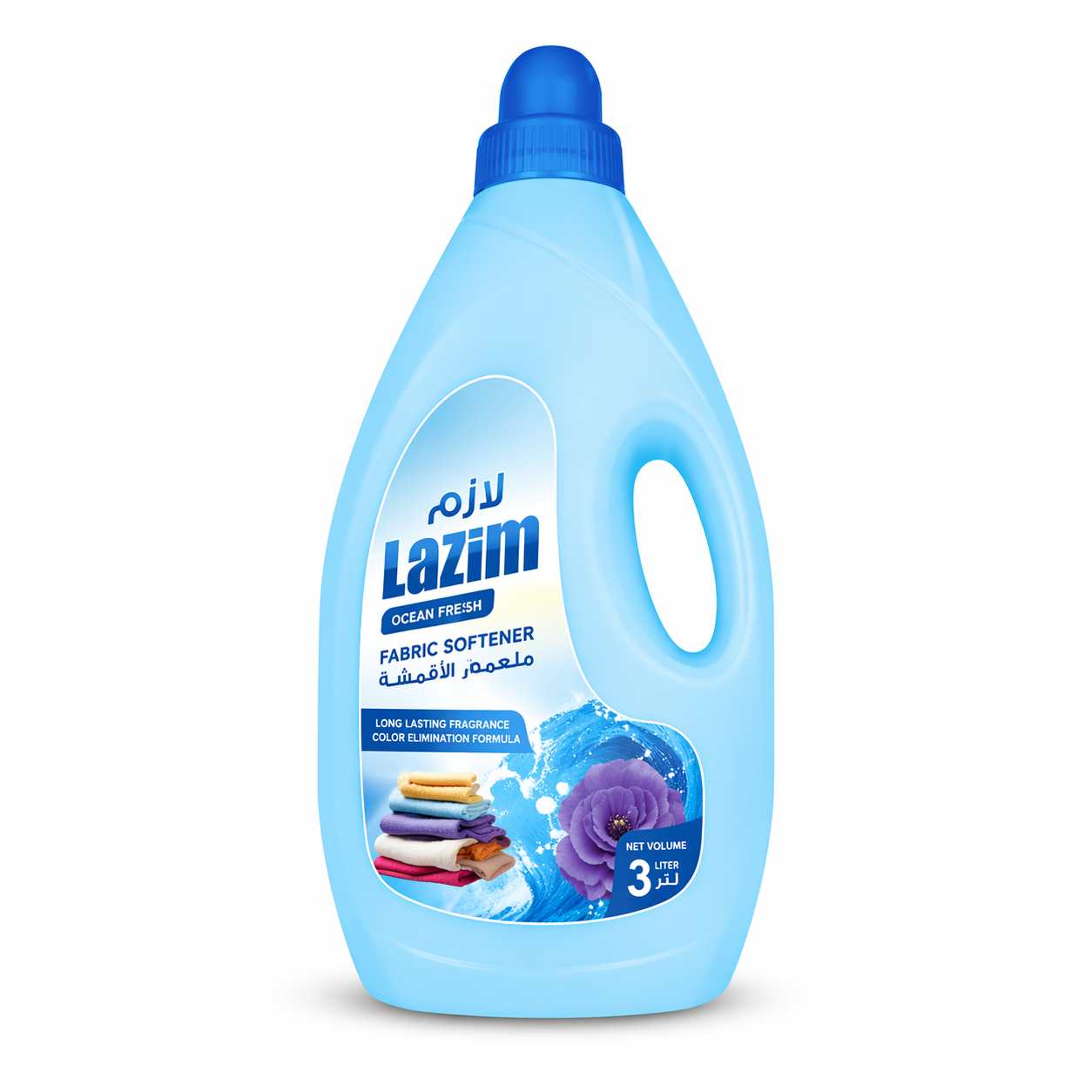 Lazim Ocean Fresh Fabric Softener, 3l