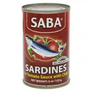 Saba Sardines in T/sauce Hot 425g