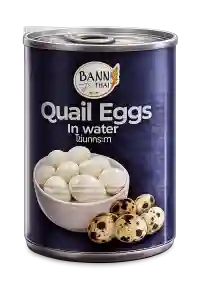 Bann Thai Quial Eggs In Water 425gm 4m