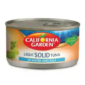 California Garden Light SOLID Tuna in Water &salt With Brine 185GM
