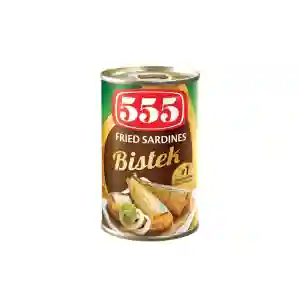 555 Fried Sardines Bistek 155g