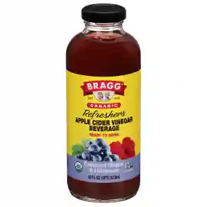 Bragg Apple Cider Vinegar Concord Grape&hibiscus 16oz 473 ML