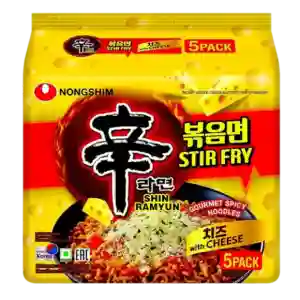 Nongshin Shin Ramyun Stir Fry With Cheese 136GM