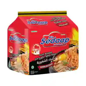 Mie Sedaap Korean Spicy Soup Noodles*5