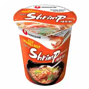 Nongshim Cup Noodle Soup Spicy Shrimp Saewootang 67g