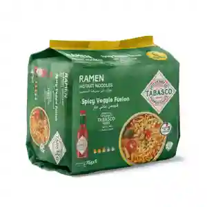 Tabasco Ramen Spicy Veggie Fusion 75GM *5